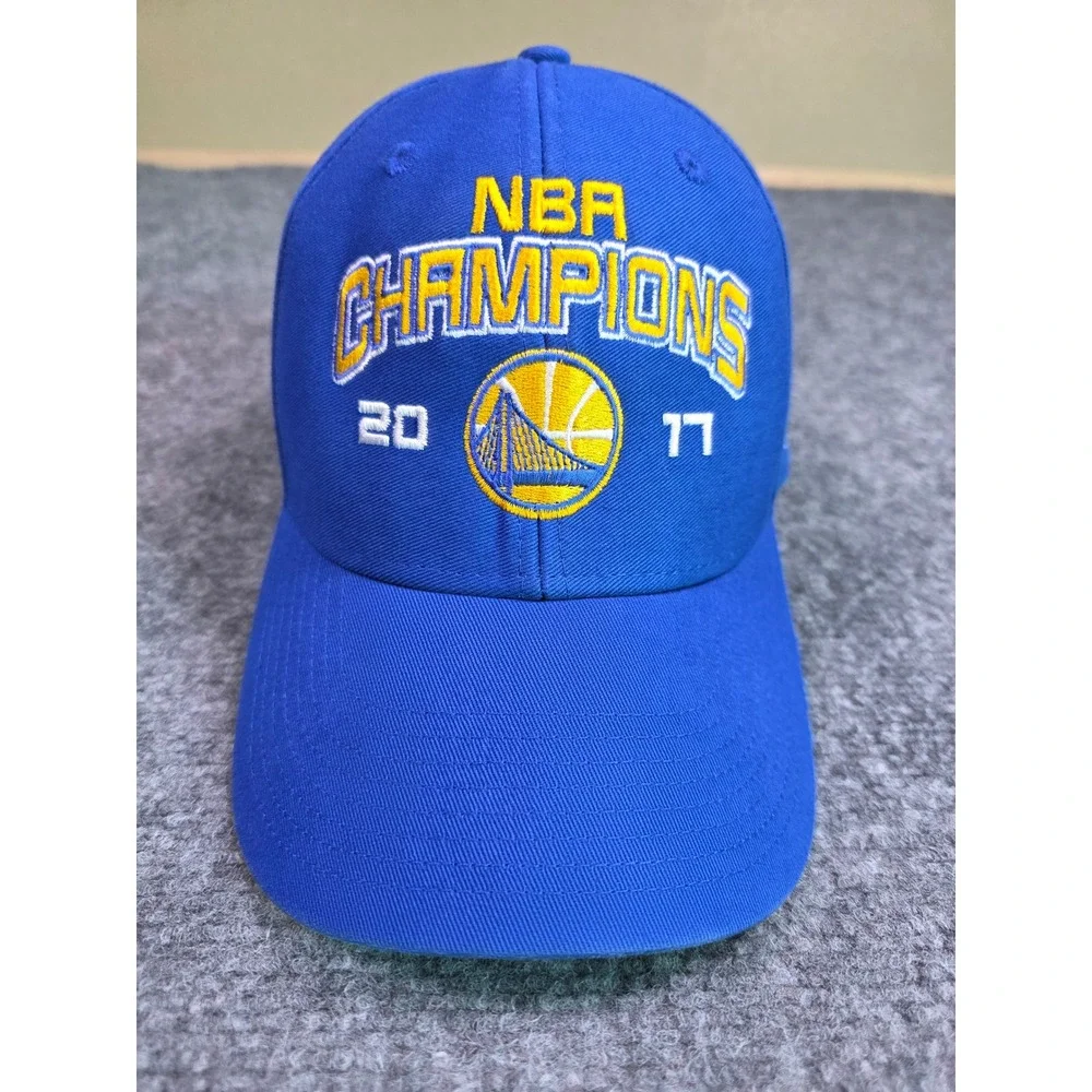 Golden State‎ Warriors 2017 NBA Champions OSFM Blue Baseball Adidas Cap
